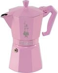 Bialetti Moka Exclusive Espressokocher 6 Tassen pink