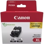 Canon PGI-550XL Tintenpatronen Multipack schwarz