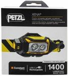 Petzl XENA Stirnlampe schwarz/gelb