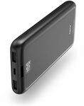 Hama Power Pack "Performance 10", 10000mAh, 3 Ausg&auml;nge: USB-C, 2x USB-A, Anthrazit