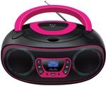 Denver TBD-212 DAB+ Boombox pink