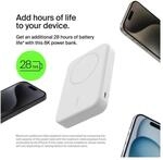 Belkin BoostCharge Pro kabellose Powerbank 8000mAh Qi2 wei&szlig;