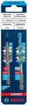 Bosch Expert HEX-9 Hard Ceramic and Multi Construction Bohrer-Set 2 St&uuml;ck (&Oslash; 8,0