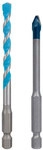 Bosch Expert HEX-9 Hard Ceramic and Multi Construction Bohrer-Set 2 St&uuml;ck (&Oslash; 6,0