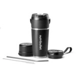 nutribullet Flip NBP016B Tragbarer Smoothie Maker schwarz