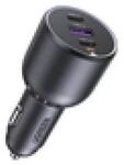 UGREEN 130W 3-Port KFZ-Ladeger&auml;t grau