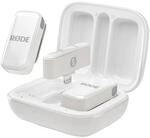 RODE Wireless Micro Kabelloses Mikrofon Lightning wei&szlig;