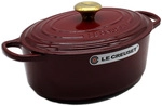 Le Creuset Br&auml;ter Signature oval 31 cm rhone