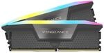 Corsair Vengeance RGB DDR5 6400MHz CL32 32GB (2x16GB) Arbeitsspeicher grau