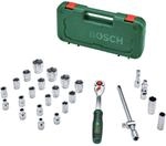 Bosch 1600A02Z9F Steckschl&uuml;sselsatz 1/2 Zoll 25-teilig