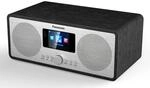 Panasonic RF-D40EG-K Internet- und DAB+/FM-Radio mit Bluetooth schwarz