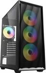 Sharkoon VK4 ARGB ATX PC-Geh&auml;use schwarz