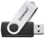 Intenso Office Line USB-Stick 64GB silber/schwarz
