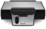 Krups FDK261 Iconic Waffeleisen schwarz/edelstahl