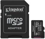Kingston Canvas Select Plus microSDXC Speicherkarte 512GB mit SD-Adapter