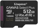 Kingston Canvas Select Plus microSDXC Speicherkarte 512GB ohne SD-Adapter
