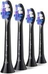 Philips Sonicare S2 Sensitive Ersatzb&uuml;rstenk&ouml;pfe 4er-Pack schwarz
