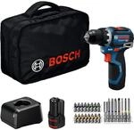 Bosch Professional GSR 12V-32 Akku-Bohrschrauber mit Werkzeugtasche