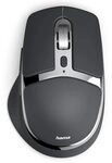 Hama Multi-Device-Maus "WM-800", ergonomisch, Funk/Bluetooth&reg;, Akku, Schwarz