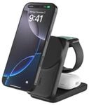 Belkin UltraCharge 3-in-1 Ladestation Qi2 25W schwarz