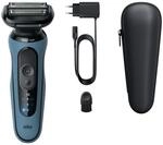 Braun Series 5 52-A1000s Herrenrasierer blau