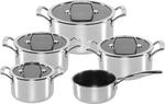 Zwilling Peak Kochtopfset 5-teilig Edelstahl 18/10