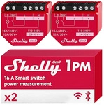 Shelly 1PM Gen3 Smart-Schalter 2er Pack