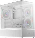 LC-Power Gaming 812W Quartz Vision ATX Mid-Tower-Geh&auml;use wei&szlig;