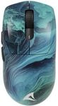 Sharkoon Skiller SGM25W Gaming-Maus t&uuml;rkis/blau