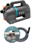 GARDENA 09081-20 Gartenpumpe 5000 Silent Set