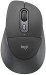 Logitech Signature Comfort Plus M850 L kabellose Maus graphite