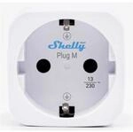 Shelly Plug M Gen3 WLAN Smart-Steckdose mit Leistungsmessung 4er-Pack wei&szlig;