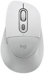 Logitech Signature Comfort Plus M850 L kabellose Maus wei&szlig;