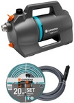 GARDENA 09085-20 Gartenpumpe 5200 Silent Set