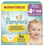 Pampers Premium Protection Gr&ouml;&szlig;e 4+ Windeln 162 St&uuml;ck
