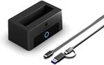 ICY BOX Dockingstation USB 3.2 Gen 2 f&uuml;r 2,5"/3,5" HDD/SSD und M.2 NVMe