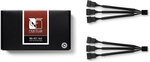 Noctua NA-SC1 Sx2 L&uuml;fterverteilerkabel 2er-Pack schwarz
