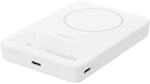Belkin BoostCharge 10.000mAh magnetische Powerbank mit St&auml;nder Qi2 wei&szlig;