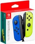 Nintendo Switch Joy-Con 2er-Set Controller blau/neon-gelb