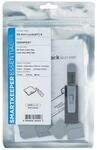 SmartKeeper MSD04PKGY Micro SD Port Blocker 4 St&uuml;ck mit Schl&uuml;ssel grau