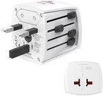 Hama Weltreiseadapter "MUV Micro", 2-polig
