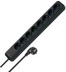 Brennenstuhl Eco-Line Steckdosenleiste 8-fach 5m schwarz