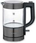 SEVERIN WK 9387 Mini Glas-Wasserkocher 0,5l transparent/schwarz