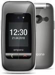 Emporia emporiaONE Klapphandy silber