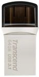 Transcend JetFlash 890 64GB USB-Stick silber