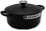 Le Creuset Signature Br&auml;ter rund 20 cm schwarz