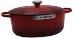 Le Creuset Signature Br&auml;ter oval 31 cm&nbsp;kirschrot