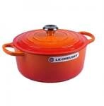 Le Creuset Br&auml;ter Signature Rund Gusseisen Ofenrot 20cm