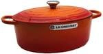 Le Creuset Signature Br&auml;ter oval 35 cm ofenrot