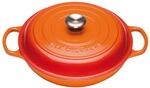 Le Creuset Gourmet-Profitopf Signature Gusseisen Ofenrot 30cm